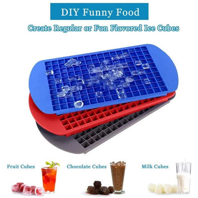 Reusable Ice Cube Mold Tray 160 Holes For Refreshing Beverages