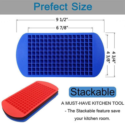 Reusable Ice Cube Mold Tray 160 Holes For Refreshing Beverages