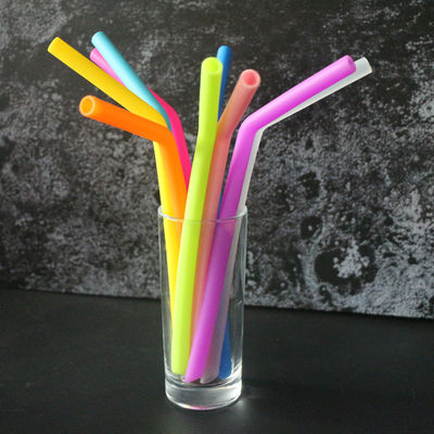 Smoothie Reusable Silicone Straw Portable Multiscene Tasteless