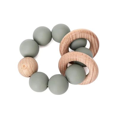 Teether Bayi Silikon tahan lama dengan Desain Ergonomis Aman untuk Bayi - Mudah dibersihkan