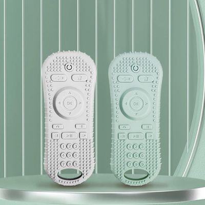 Ergonomis Ringan silikon Baby Teether Mudah Untuk Membersihkan Dengan Panas dan Keren Resistensi
