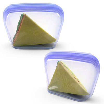 1300ML Original Pretty Platinum Silicone Treat Bag Air Tight Sealing Kitchen Tools Food Storage Bag